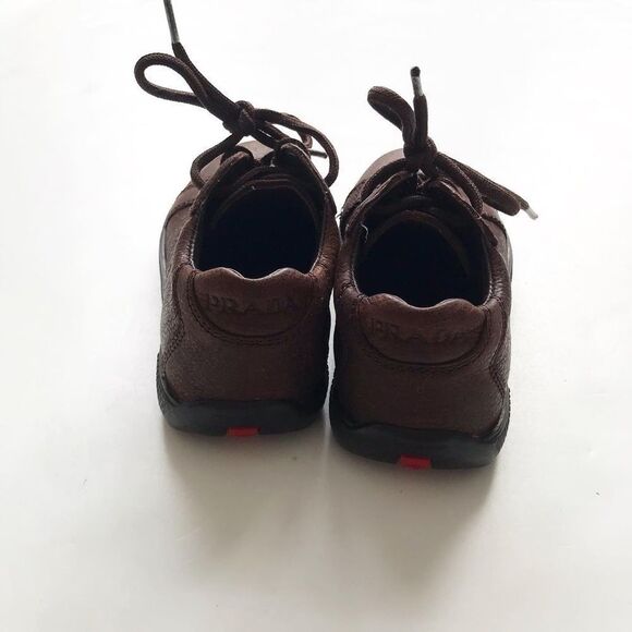 Prada brown fashion sneakers VGUC size 27 (10) - Picture 7 of 8